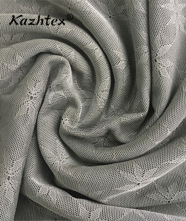 kazhtex江蘇孕婦用電磁屏蔽銀纖維提花網(wǎng)布定制SCN005